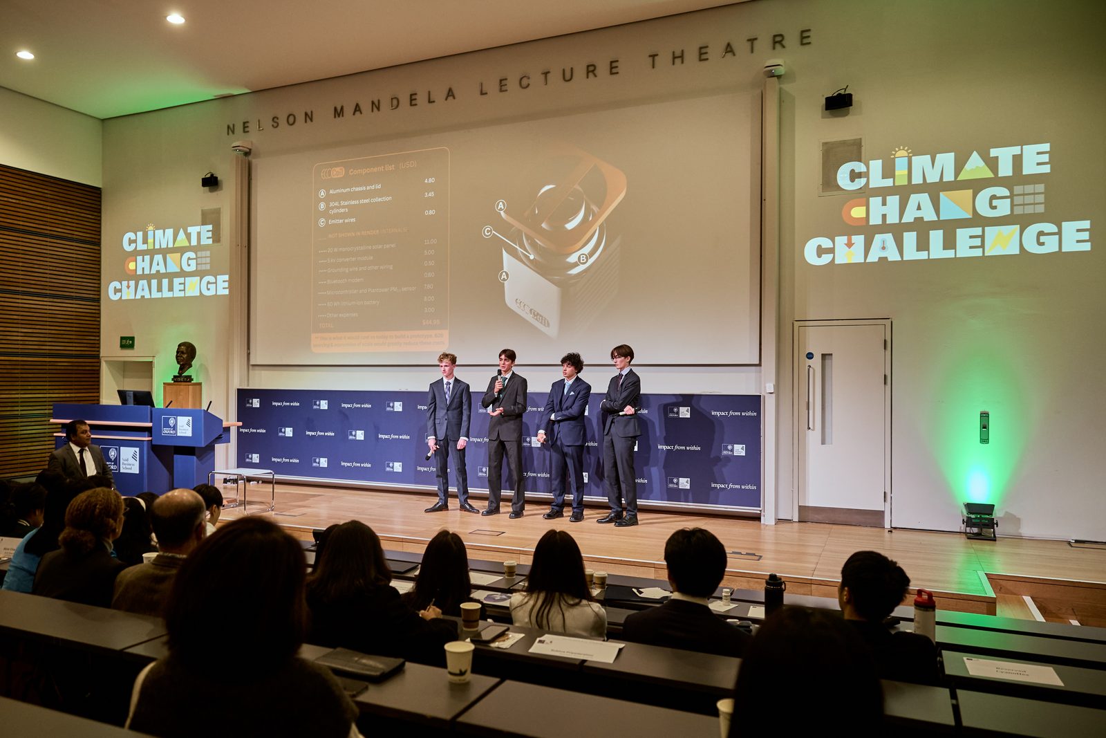 EcoCoil presenting at the Oxford Saïd Global Climate Change Challenge