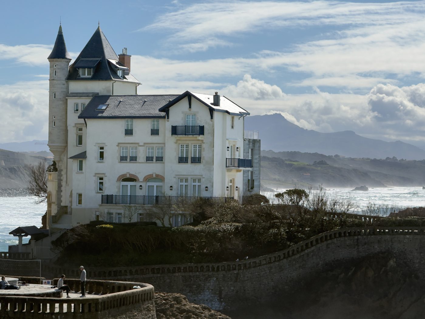 Photograph taken in Biarritz